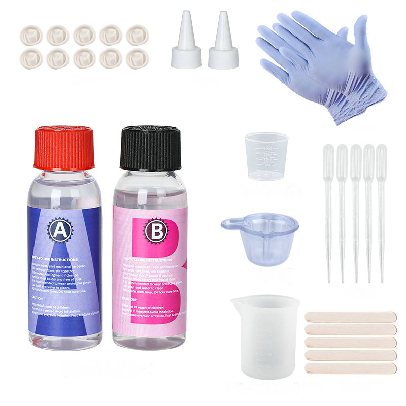 Resin Art Ratio - 100G Epoxyhars Kit 1:1 Heldere Hoogglans