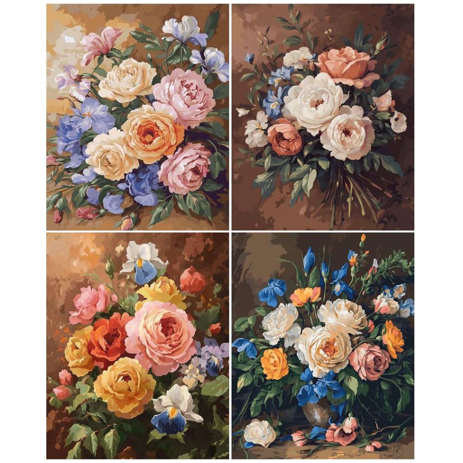 Resin Art Ideas - CHENISTORY Bloemen 5D Diamant Schilder Kits