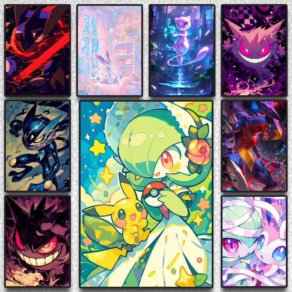 Resin Art Anime - Pokemon Dragonite Anime Poster HD Diamond