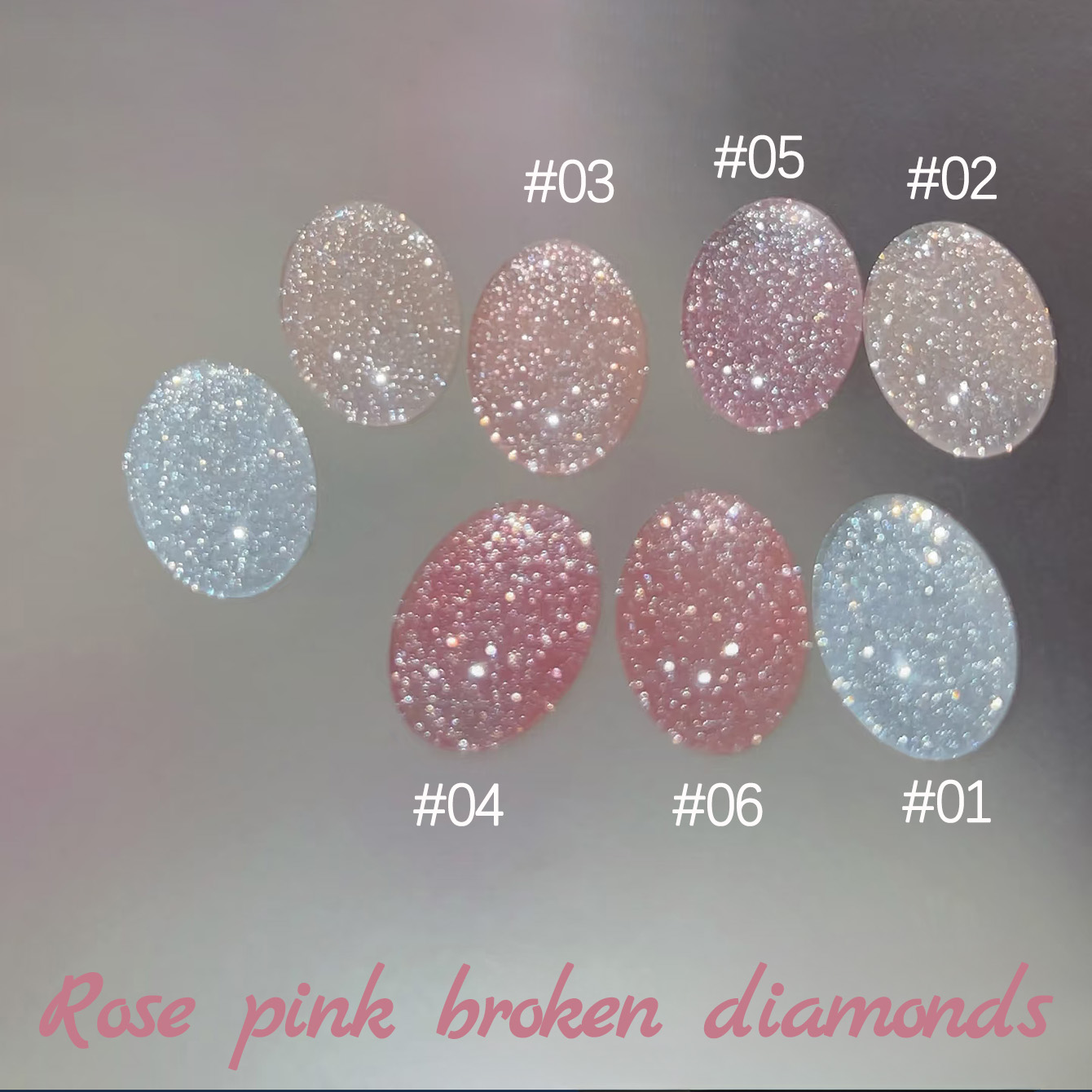 Resin Art Of Rose - 1-6 stks TC 2025 Nieuwe Roze