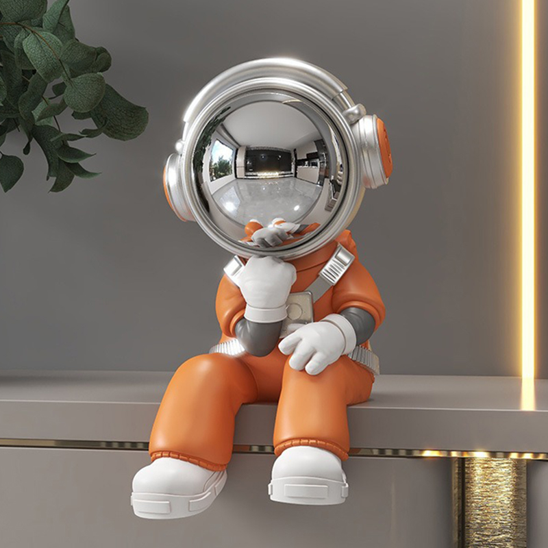 Resin Art Ideas - Miniatuur Astronaut Ornamenten Woonkamer Esthetische Beeldjes