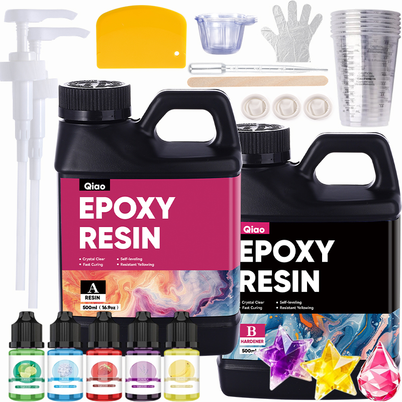 Resin Art Ratio - Nieuw samengestelde epoxyhars kit – Kristalhelder,