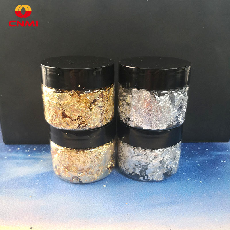 Resin Art Gift For Birthday - 3g Bladgoud Vlokken Epoxyhars Vulling Zilverfolie