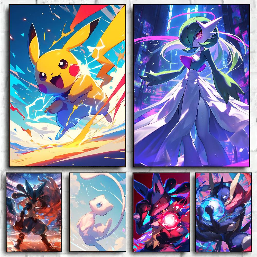 Resin Art Anime - Pokemon Anime Poster Gengar HD Diamond