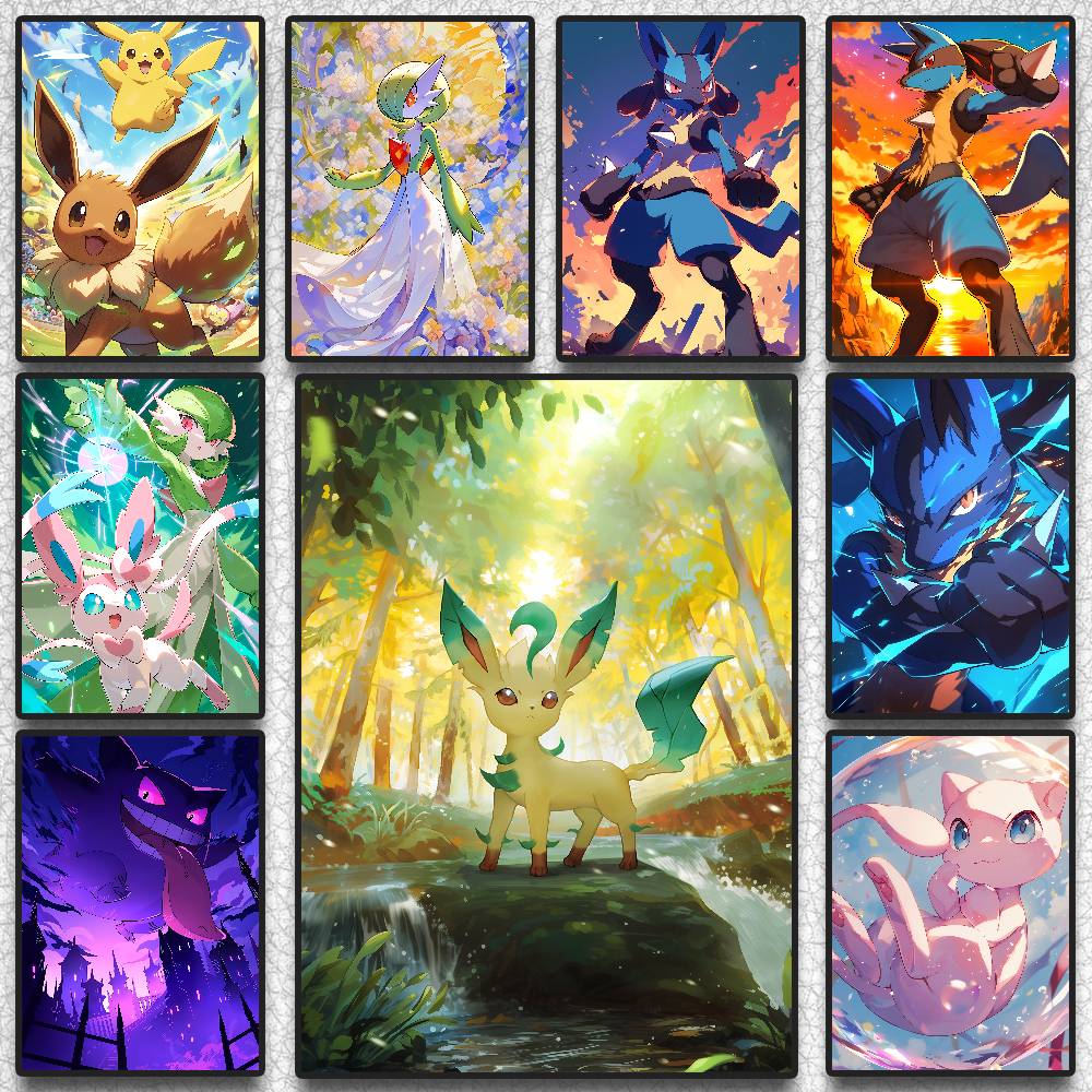 Resin Art Anime - Pokemon Charmander Anime Poster HD Diamond