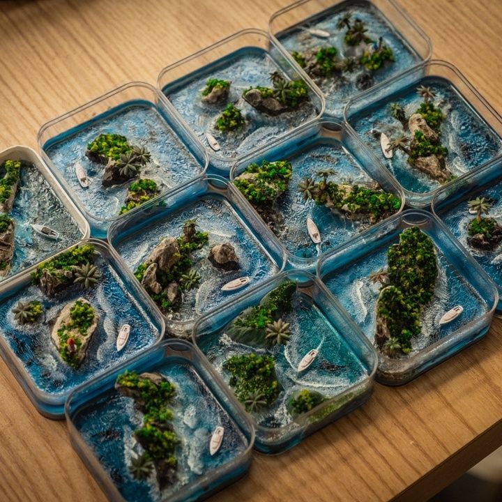 Handgemaakt microrand van de F - Resin Art Gift For Birthday recensie en prijs