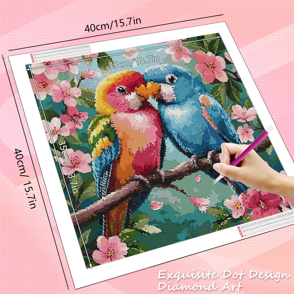 HUACAN Diamant Schilderij Voge - Resin Art Of Rose recensie en prijs