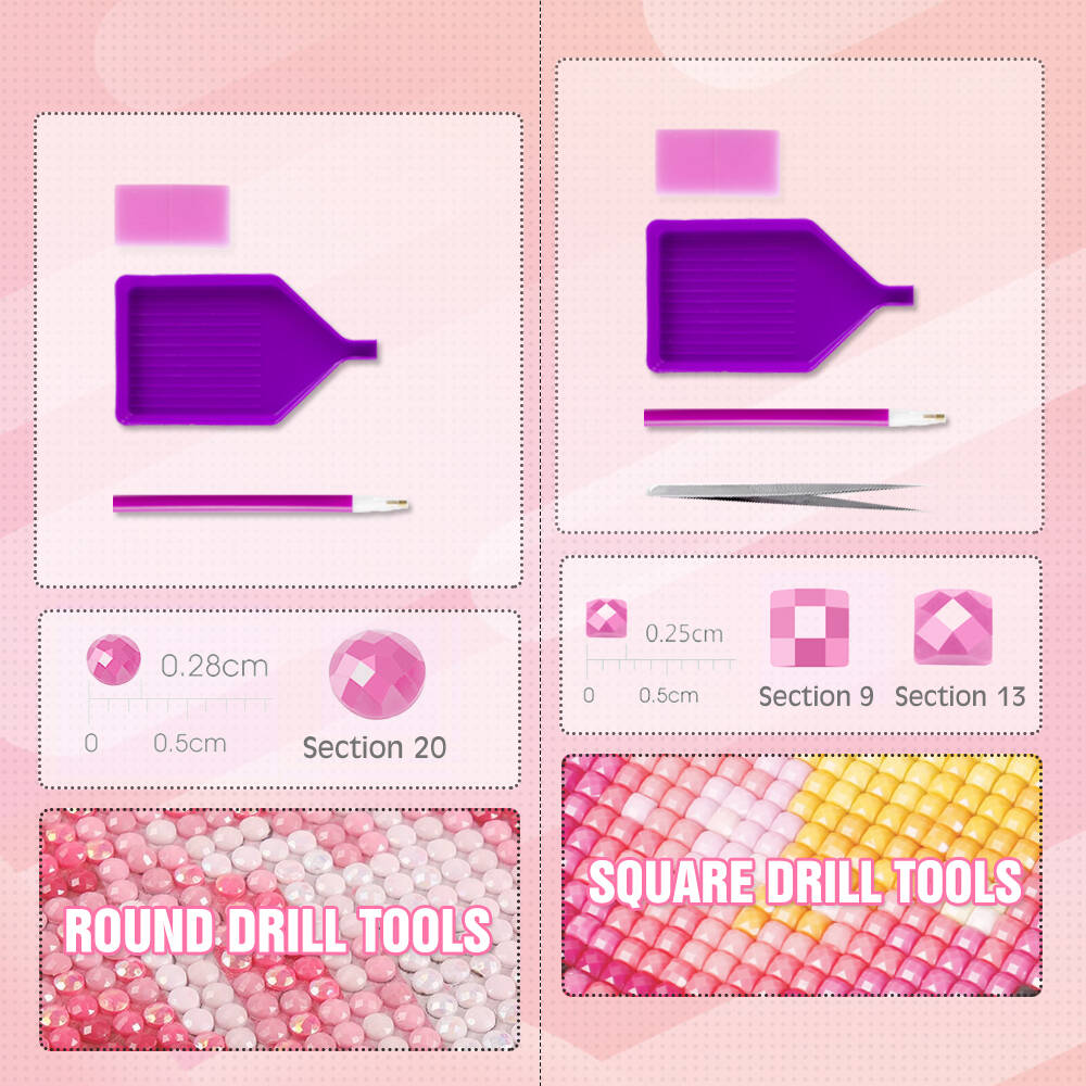 HUACAN Diamant Schilderij Voge - Resin Art Of Rose recensie en prijs