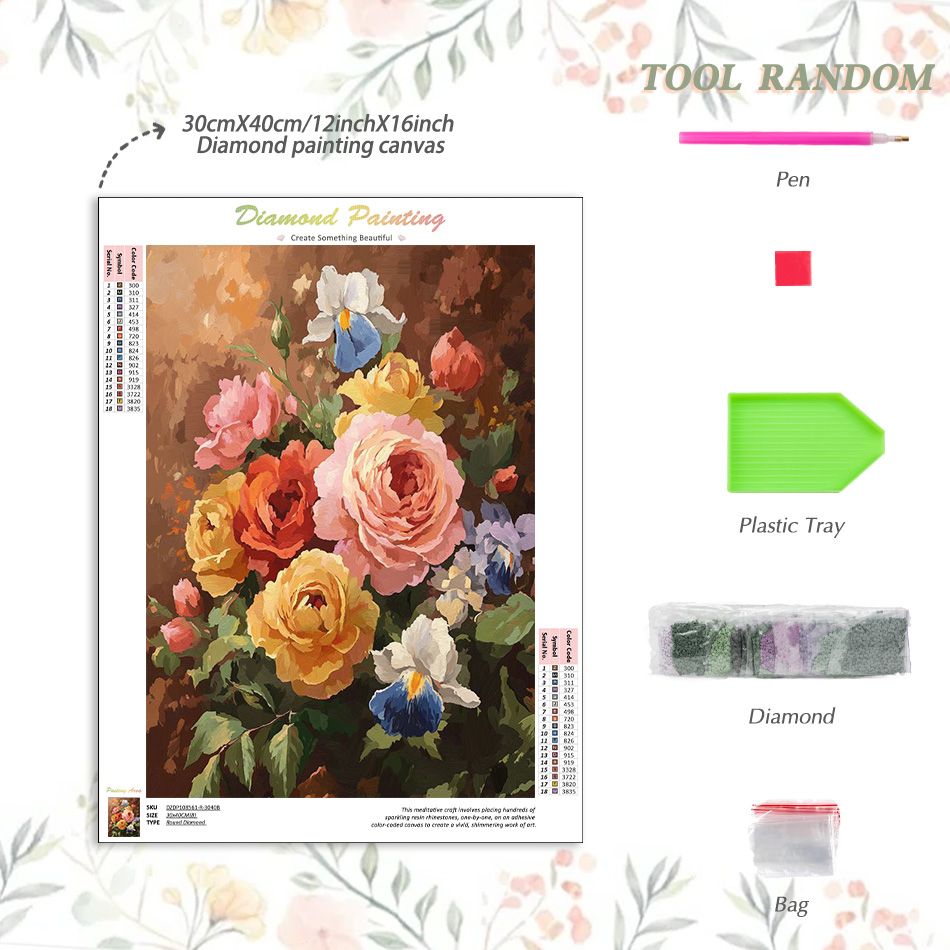CHENISTORY Bloemen 5D Diamant  - Resin Art Ideas recensie en prijs