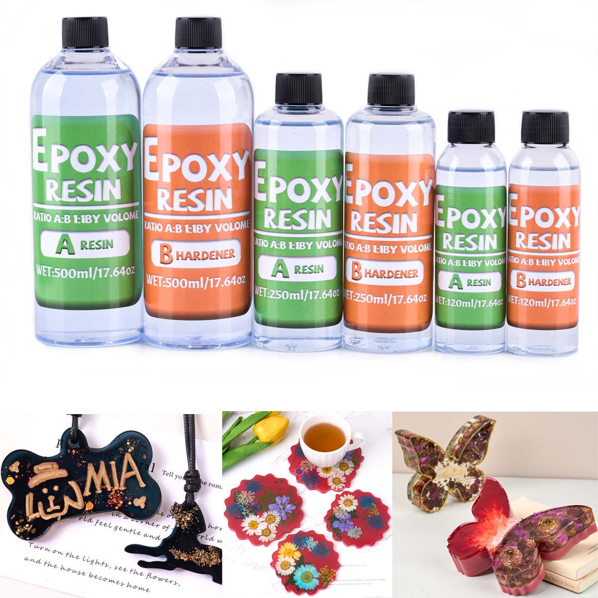 1:1 verhouding epoxyhars kit a - Resin Art Ratio recensie en prijs