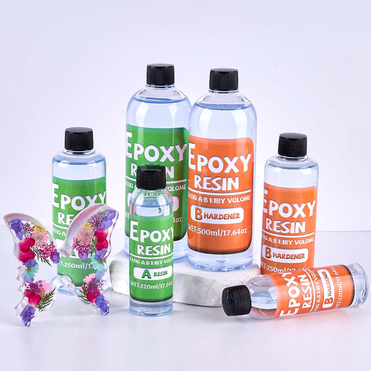 1:1 verhouding epoxyhars kit a - Resin Art Ratio recensie en prijs