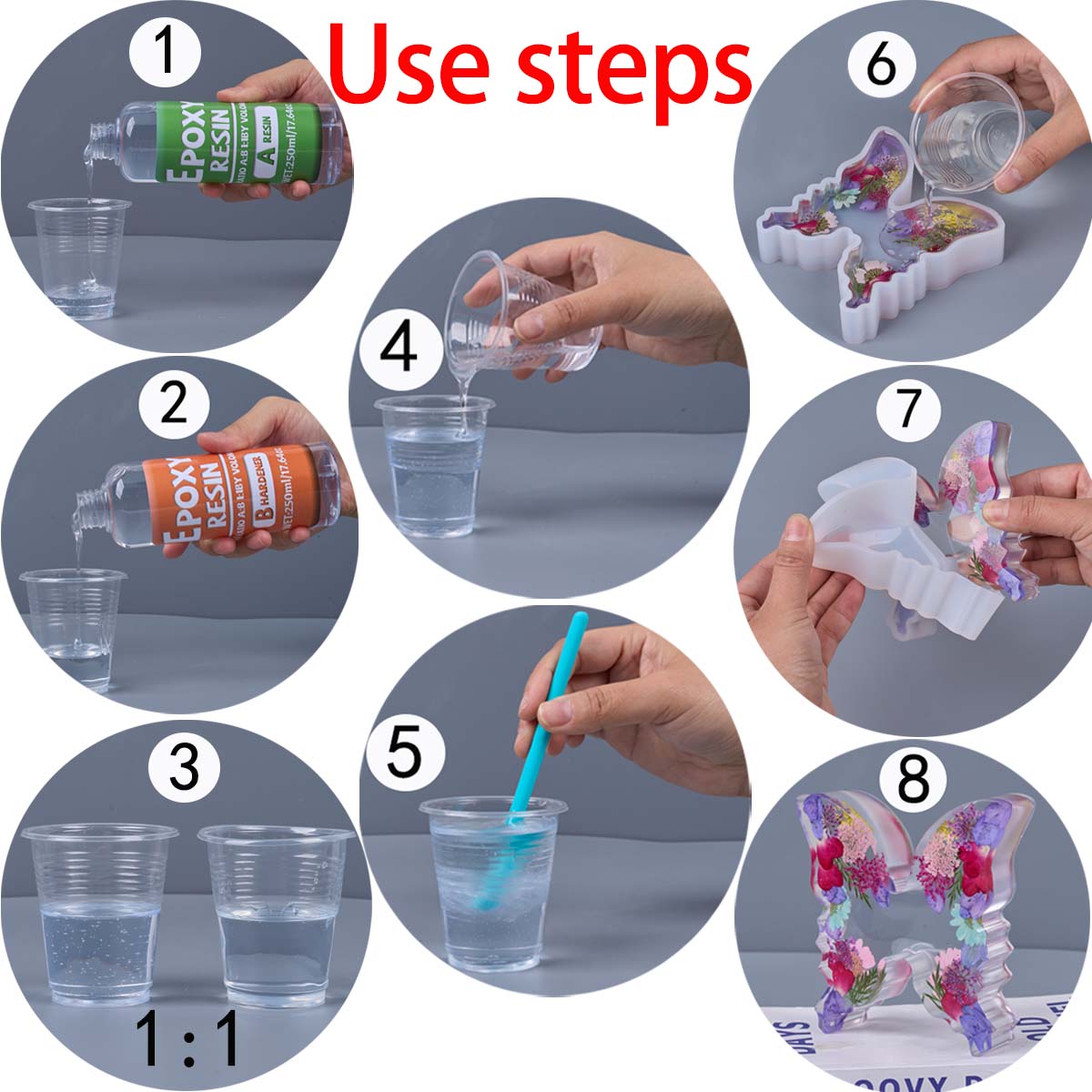 1:1 verhouding epoxyhars kit a - Resin Art Ratio recensie en prijs