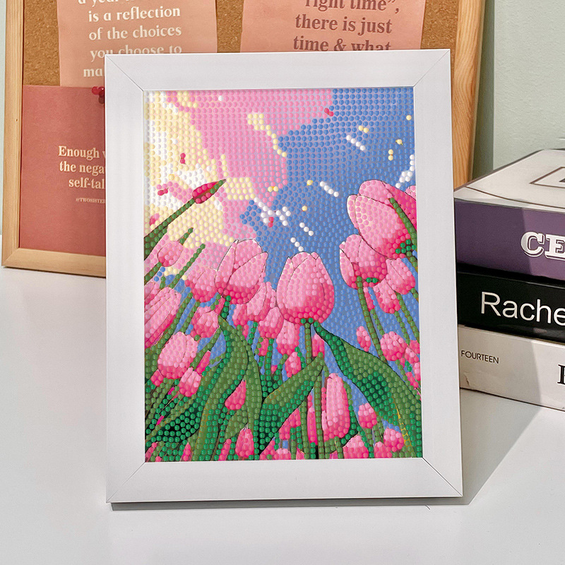 Frameloos, zonnebloem diamant  - Resin Art Gift For Birthday recensie en prijs