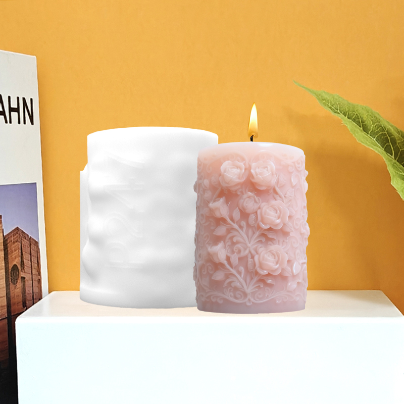 Dubbel hart verbonden witte du - Resin Art Of Rose recensie en prijs