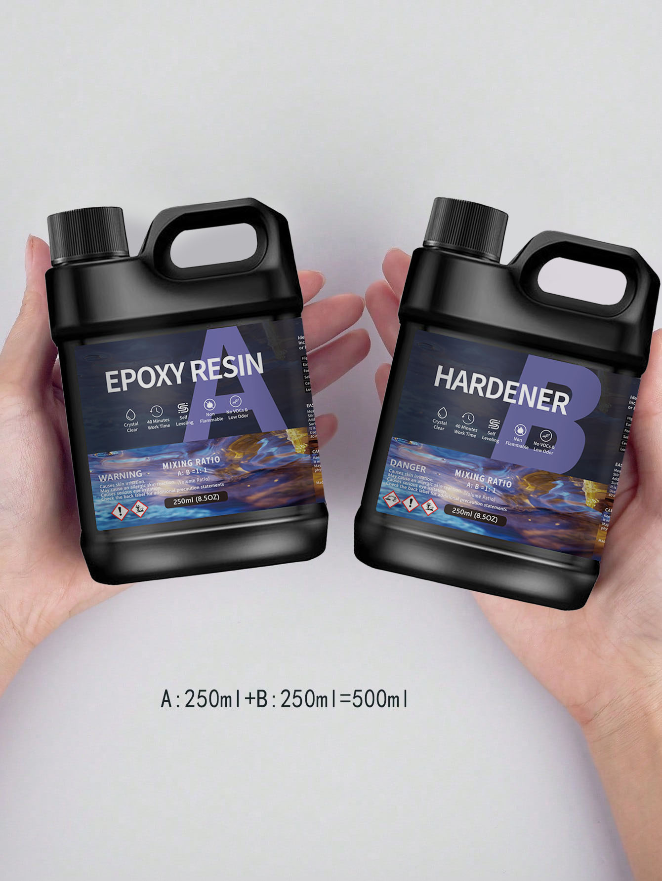 Professionele AB Epoxyhars Kit - Resin Art Ratio recensie en prijs