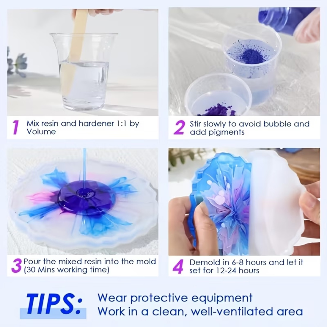 Professionele AB Epoxyhars Kit - Resin Art Ratio recensie en prijs