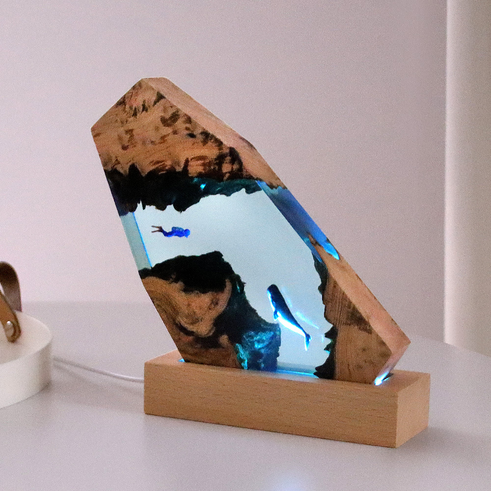 Nieuwe onderwatergrot walvis d - Resin Art For Anniversary Gift recensie en prijs