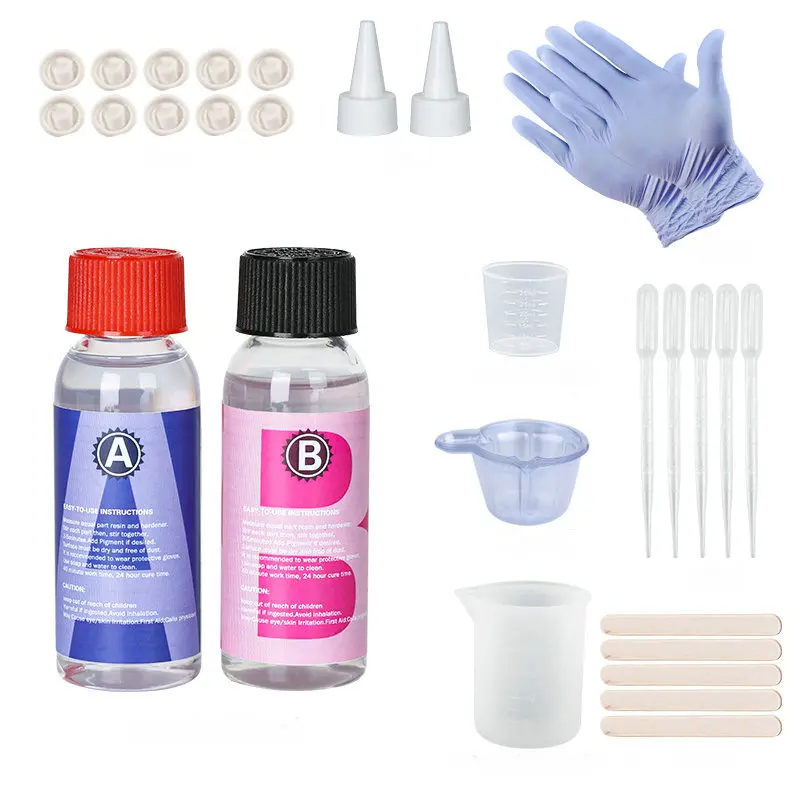 100g epoxyhars kit helder hoog - Resin Art Ratio recensie en prijs
