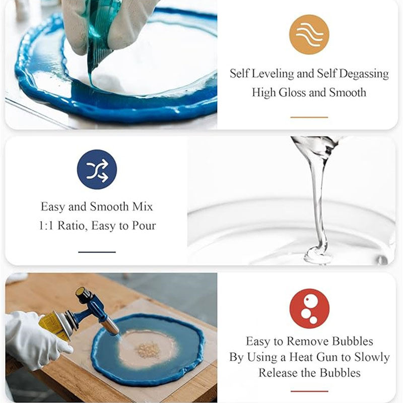 Kristalheldere epoxyhars kit g - Resin Art Ratio recensie en prijs