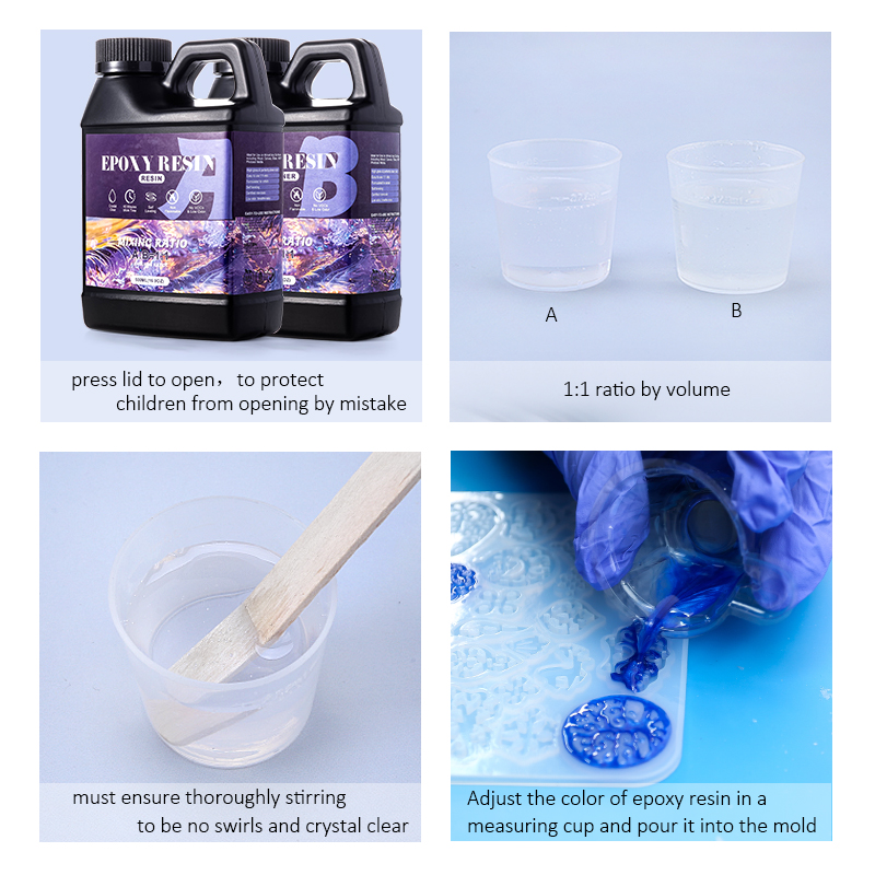 1:1 verhouding epoxyhars kit a - Resin Art Ratio recensie en prijs