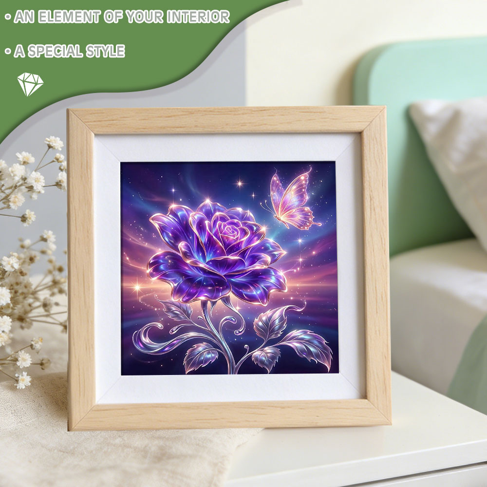 Huacan volledige vierkante ron - Resin Art Of Rose recensie en prijs