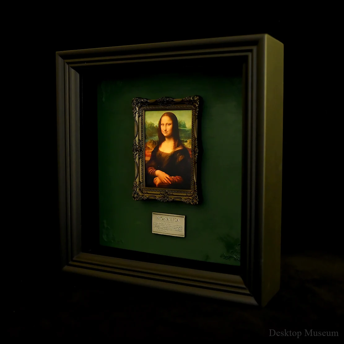 Desktop decoratief harsbeeldje - Resin Art Frame recensie en prijs