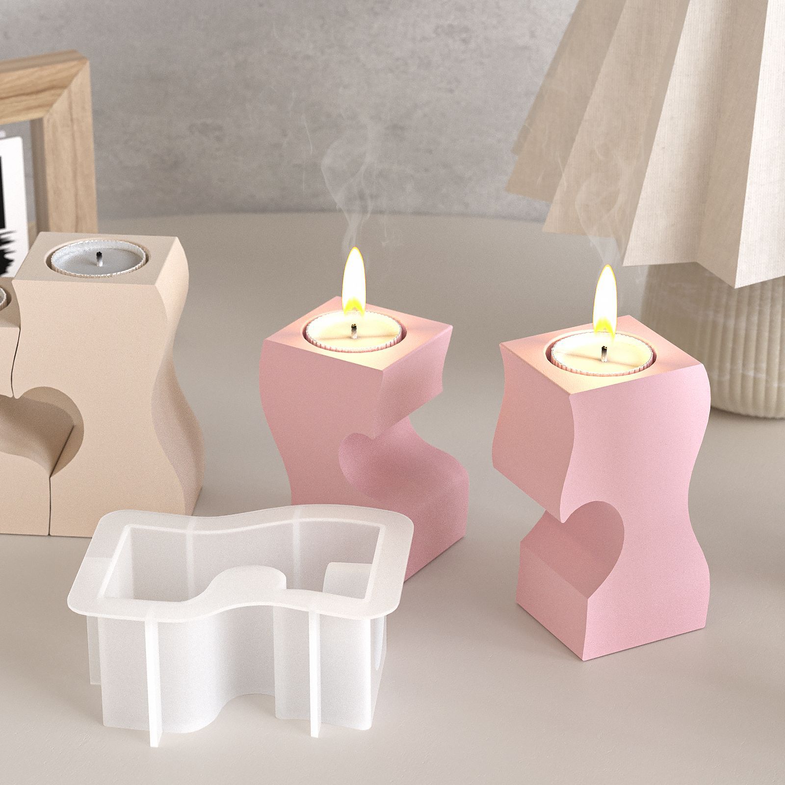 S Hart Kandelaar Siliconen Mal - Resin Art Heart recensie en prijs