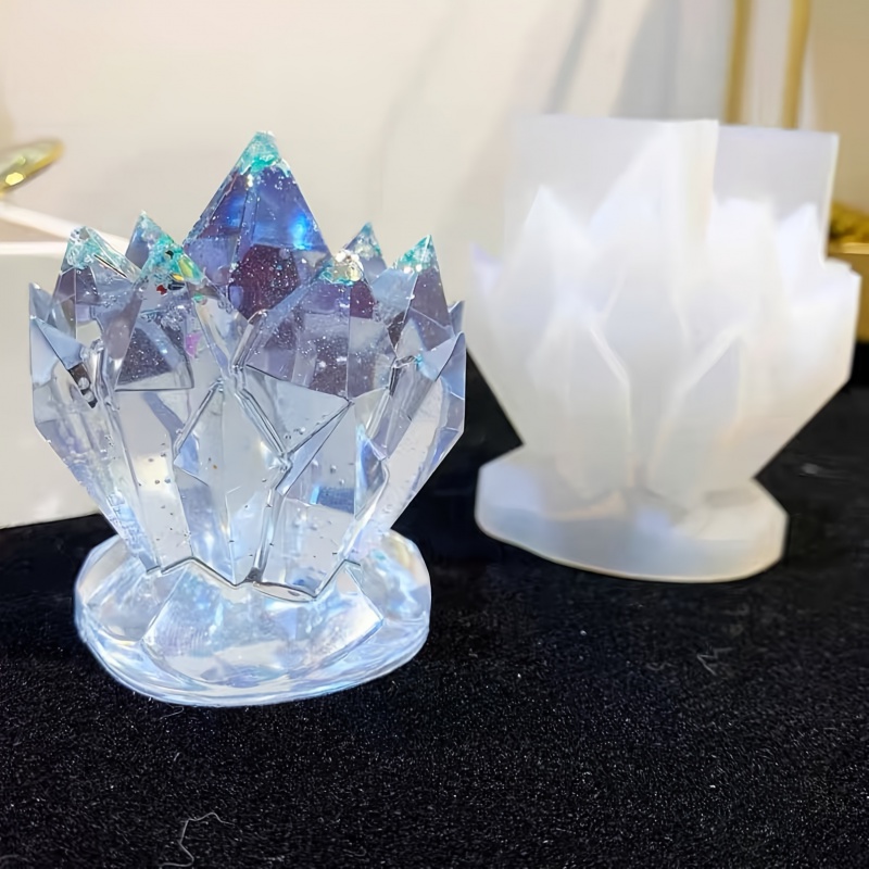 1pcCrystal Cluster Decoratieve - Resin Art Mould recensie en prijs