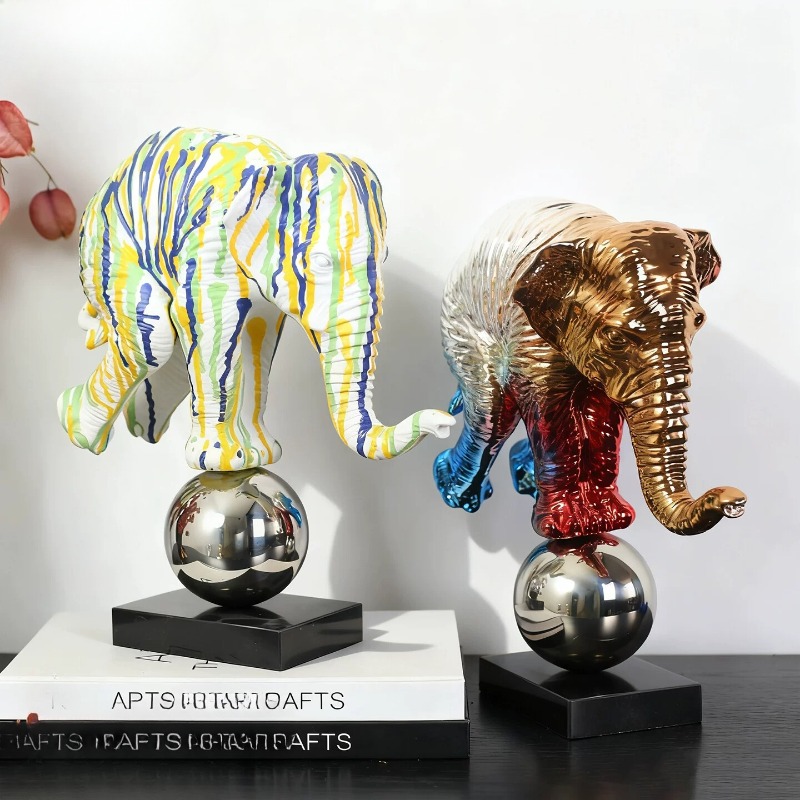Kleurrijk Graffiti Olifantenbe - Resin Art For Anniversary Gift recensie en prijs
