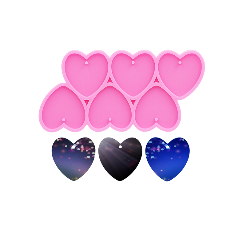 GJ-226 Glanzende hartvorm DIY  - Resin Art Heart recensie en prijs