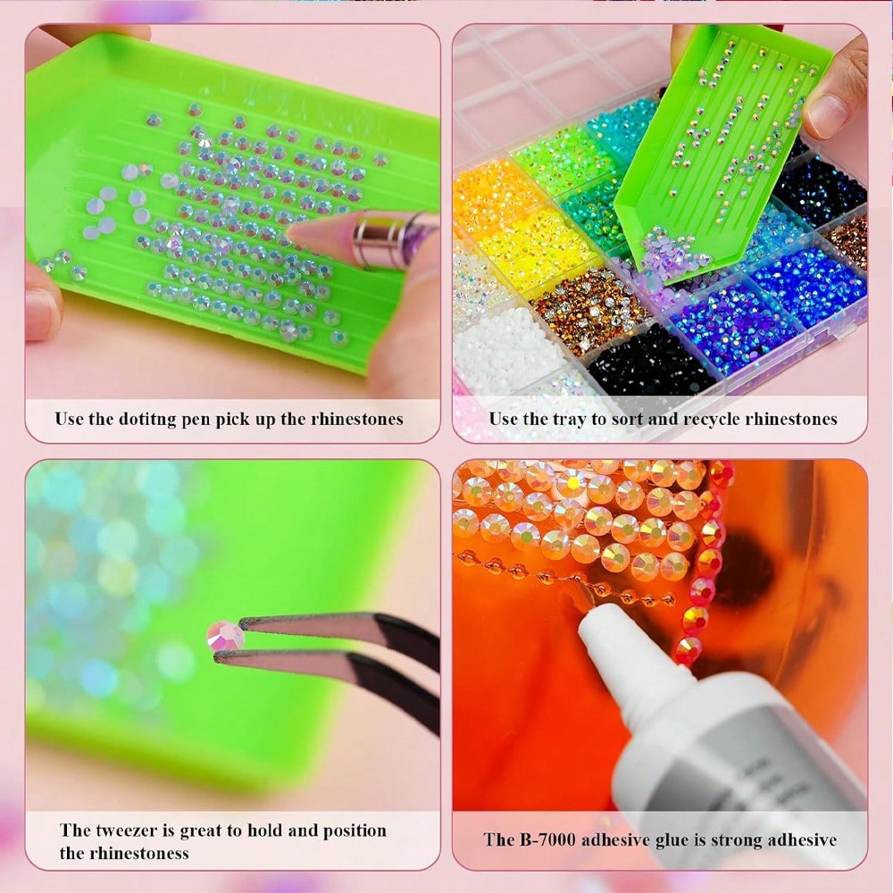 Bedazzling Kit 40 kleuren hars - Resin Art Gift For Birthday recensie en prijs