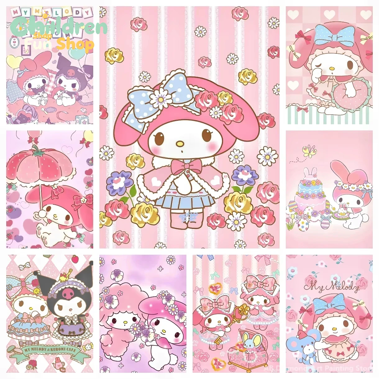 My Melody Sanrio Diamond Paint - Resin Art Frame recensie en prijs