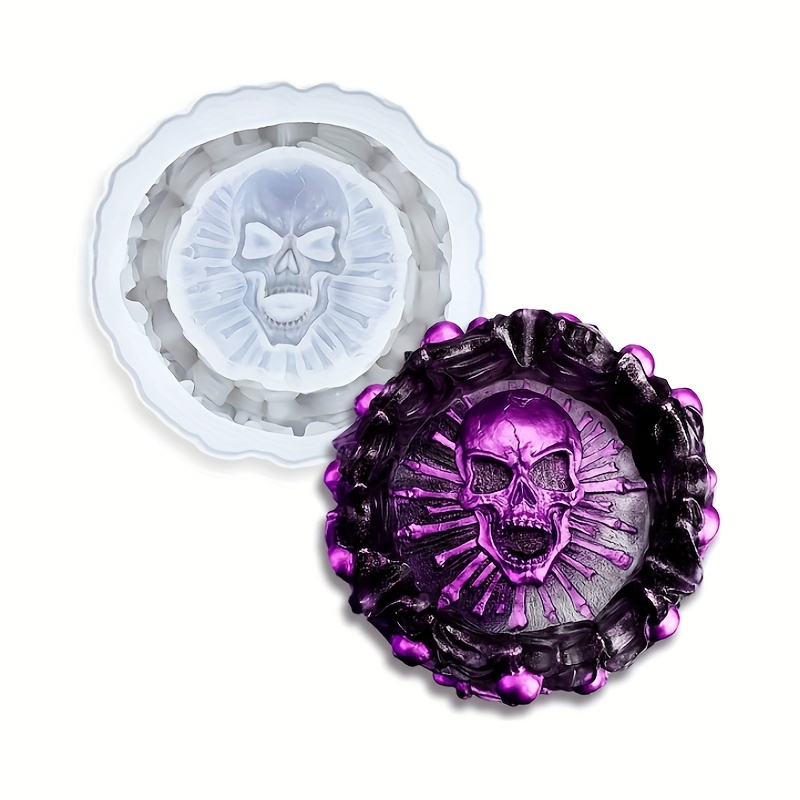 Asbakvorm, schedel DIY knutsel - Resin Art Mould recensie en prijs