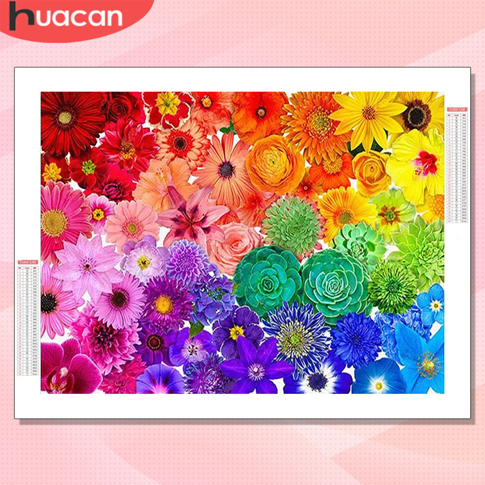 HUACAN Diamond Art Kits Bloem  - Resin Art Of Rose recensie en prijs