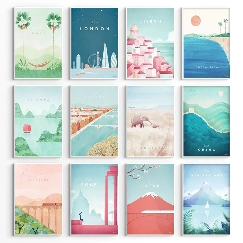 Wereld minimalistische reispos - Resin Art New Zealand recensie en prijs