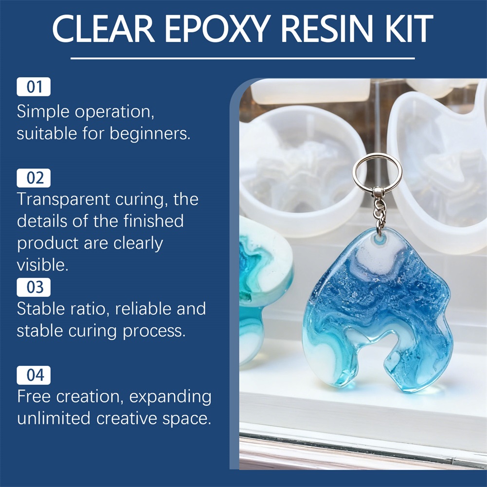 DIY Kristallen Heldere Epoxyha - Resin Art Ratio recensie en prijs