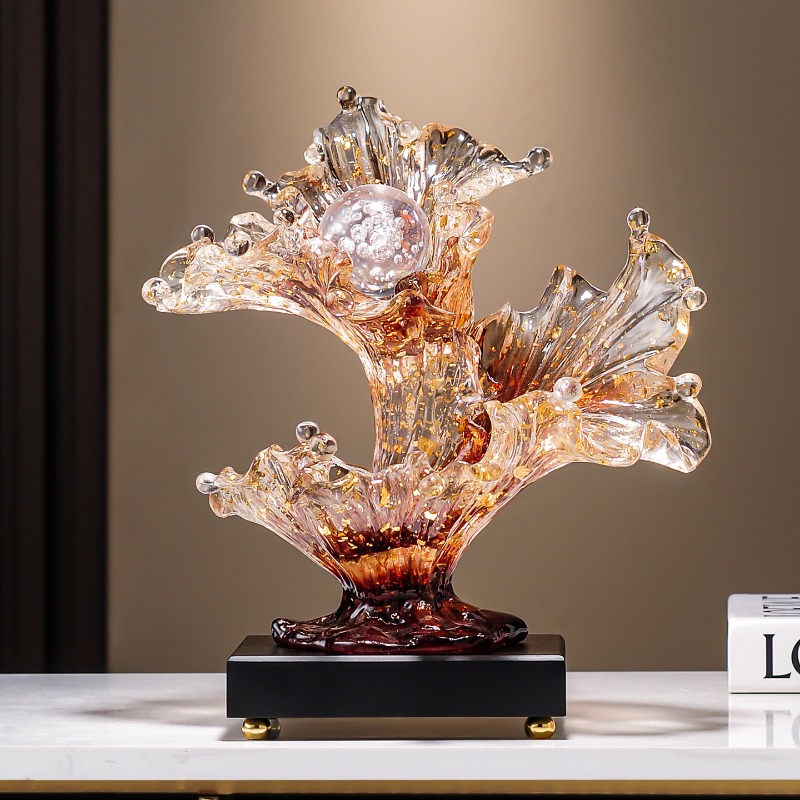 Beeldje bloeiende en rijke kun - Resin Art Gift For Birthday recensie en prijs