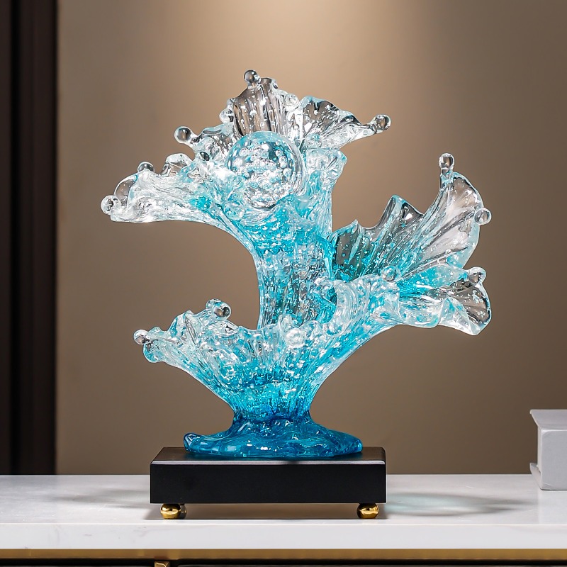 Beeldje bloeiende en rijke kun - Resin Art Gift For Birthday recensie en prijs