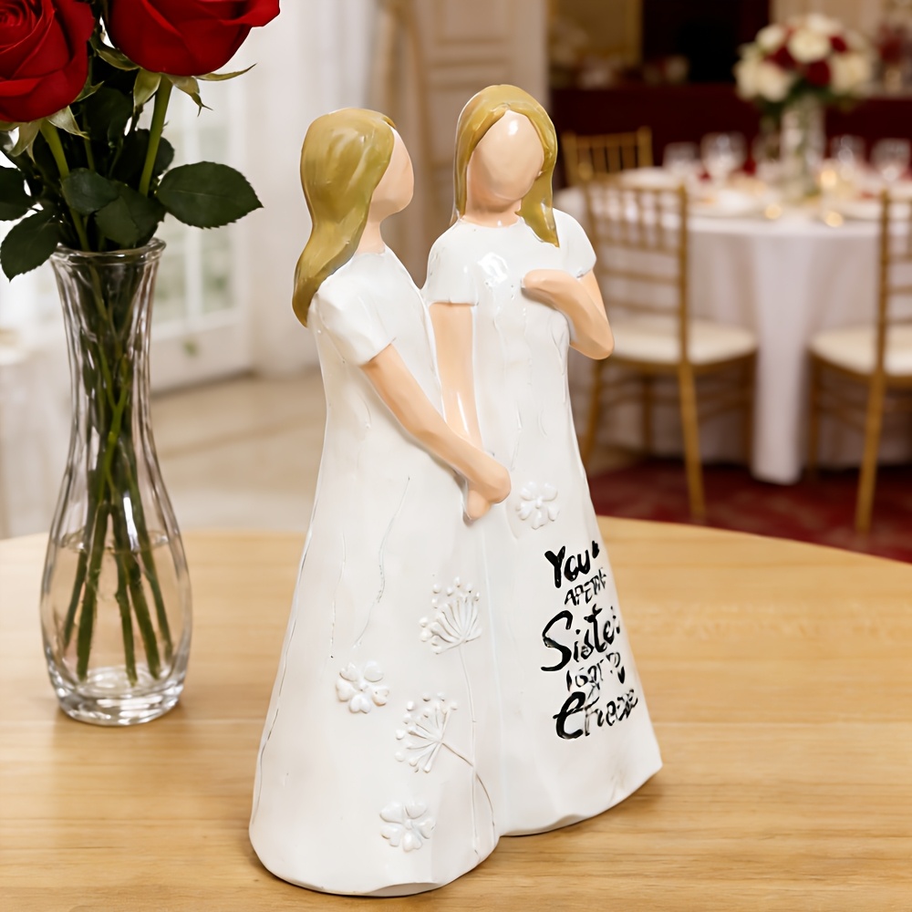 1 stuk Hartelijke Zuster Figuu - Resin Art For Anniversary Gift recensie en prijs