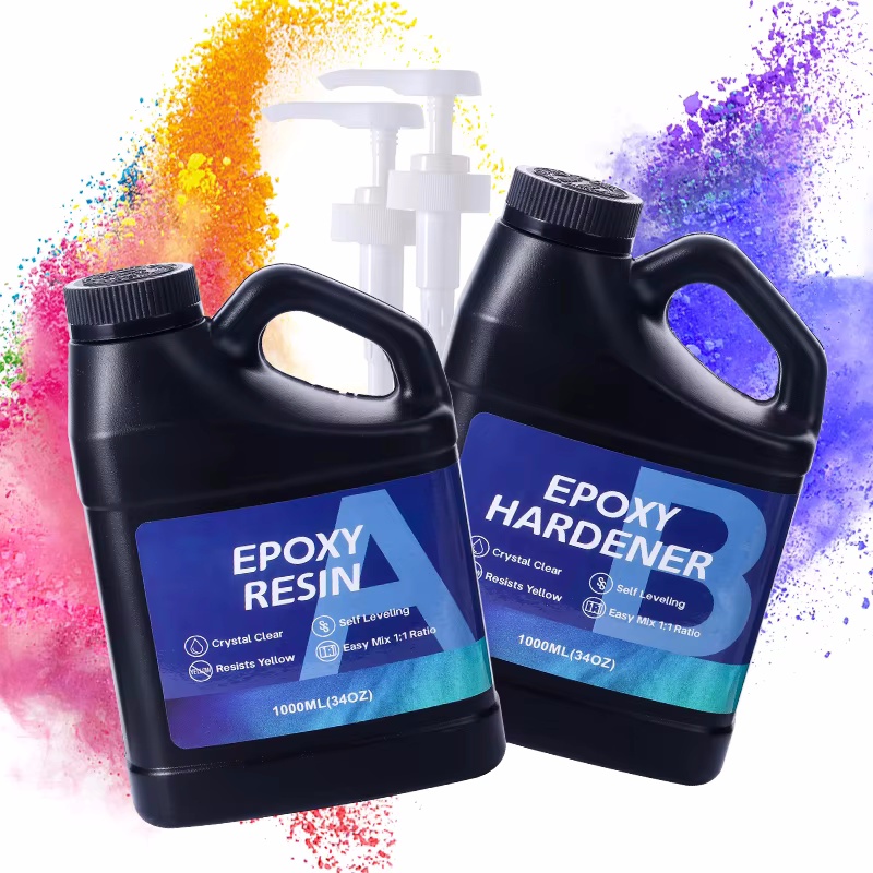 2000ML epoxyharskit 1:1 verhou - Resin Art Ratio recensie en prijs