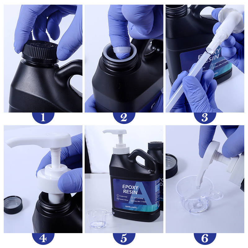 2000ML epoxyharskit 1:1 verhou - Resin Art Ratio recensie en prijs