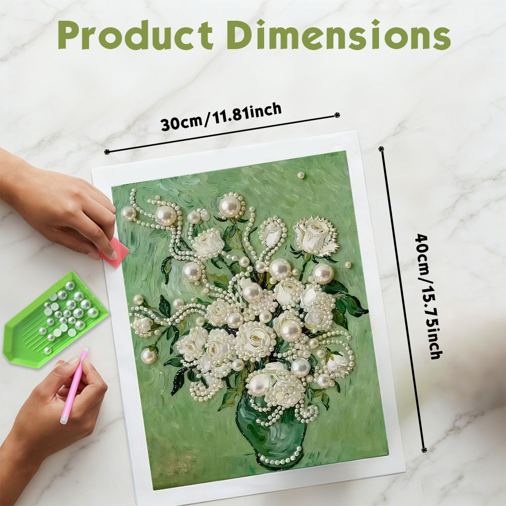 Huacan DIY Parelkunst Schilder - Resin Art Of Rose recensie en prijs