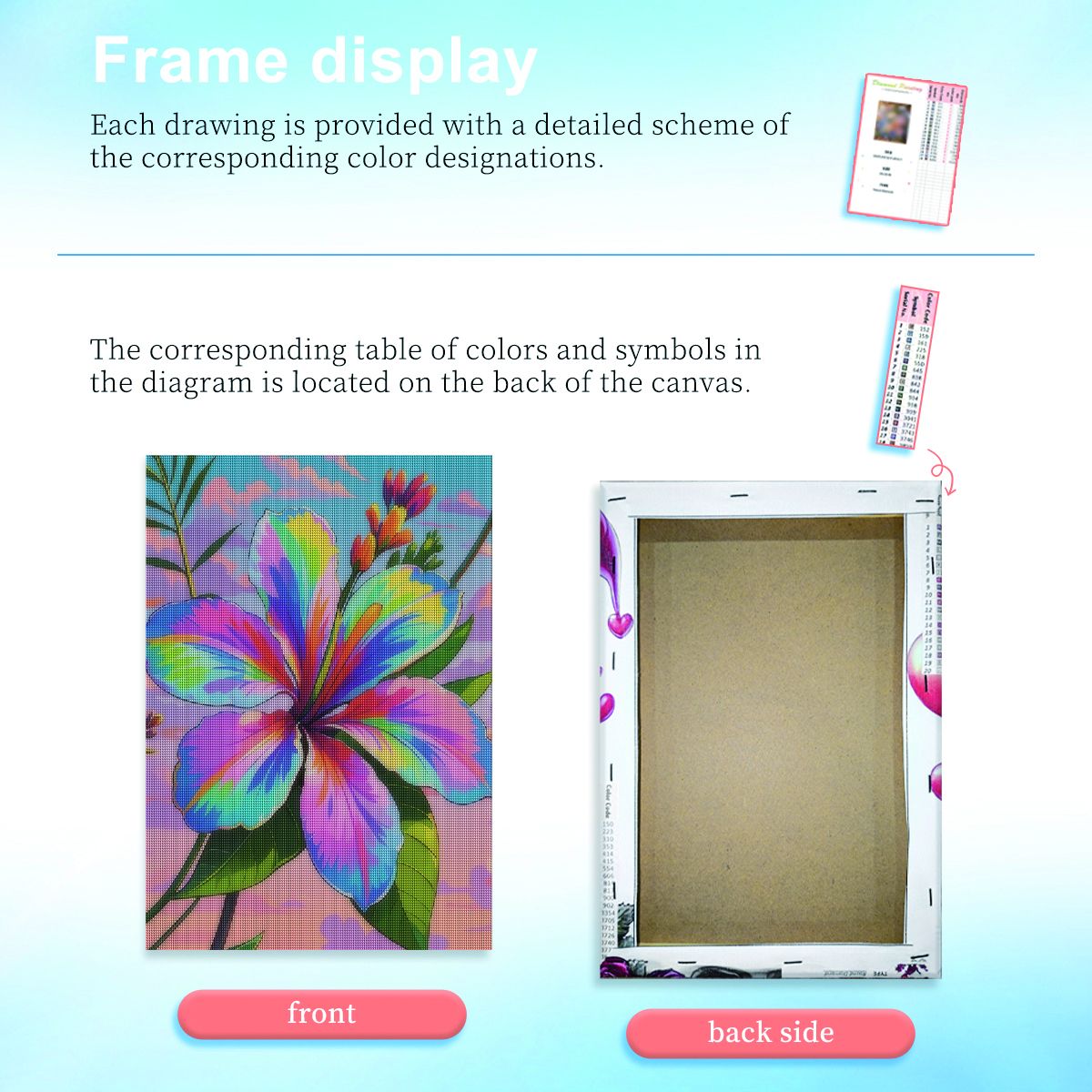 Frameloze, kleurrijke lelie 5d - Resin Art Ideas recensie en prijs