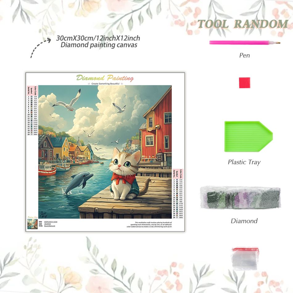 CHENISTORY Katten Diamant Schi - Resin Art Ideas recensie en prijs